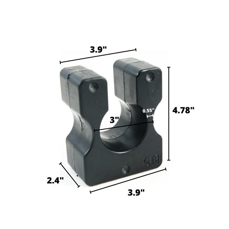 Ader Sporting Goods محول وزن أدر الإضافي لوحة إضافية 5 رطل - Image 3